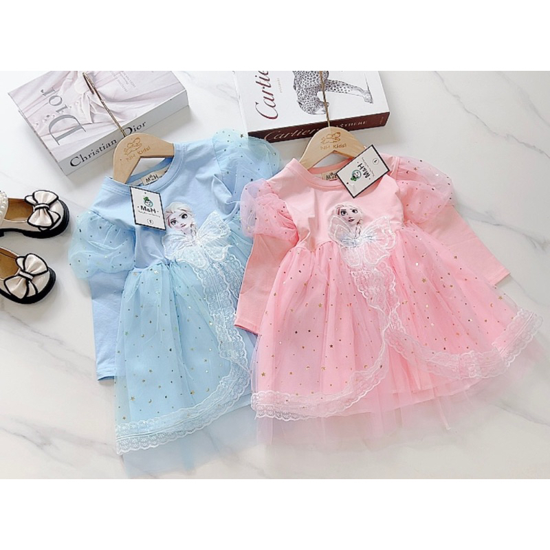 13-28kg VÁY ELSA CHÂN REN MH KIDS cho bé