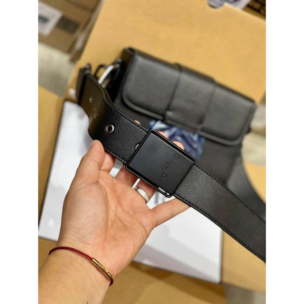 Túi Đeo Chéo CD Black Nam Nữ bản Siêu Cấp Hot Trend