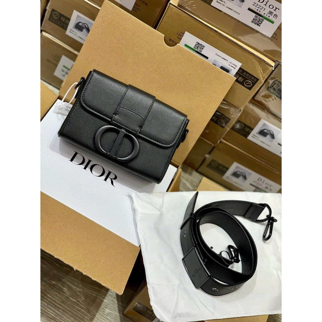 Túi Đeo Chéo CD Black Nam Nữ bản Siêu Cấp Hot Trend