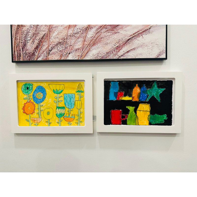 Khung tranh album, khung ảnh dán tường không khoan thay tranh dễ dàng