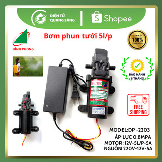 Mô tơ phun thuốc phun sương 12V Đỉnh Phong