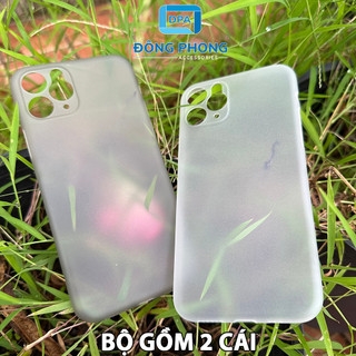 Combo 2 Ốp Lưng iPhone 11 PRO Mỏng Nhám