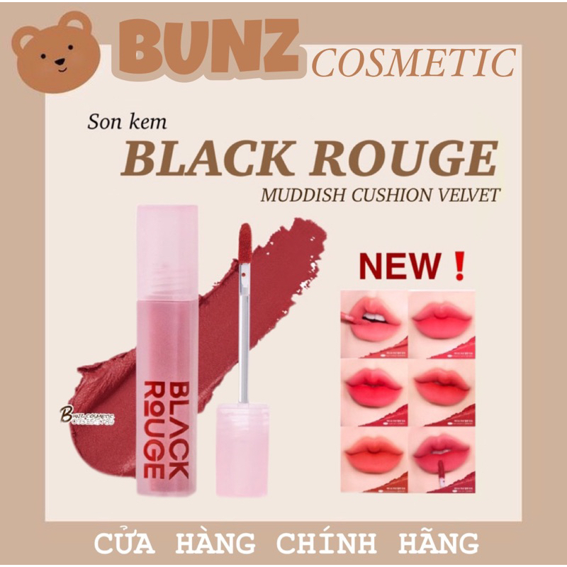 Son Black Rouge Muddish Cushion Velvet