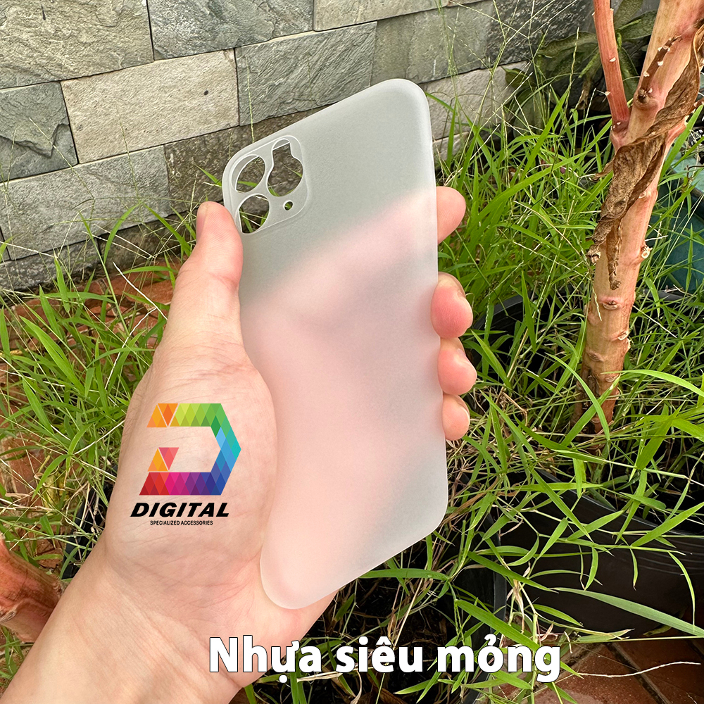 Combo 2 Ốp Lưng Trong Nhám Unibody iPhone 11 PRO Siêu Mỏng