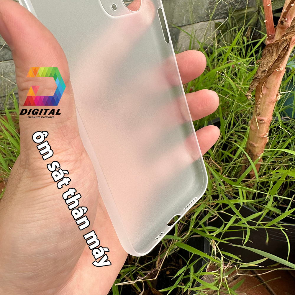 Combo 2 Ốp Lưng Trong Nhám Unibody iPhone 11 PRO Siêu Mỏng