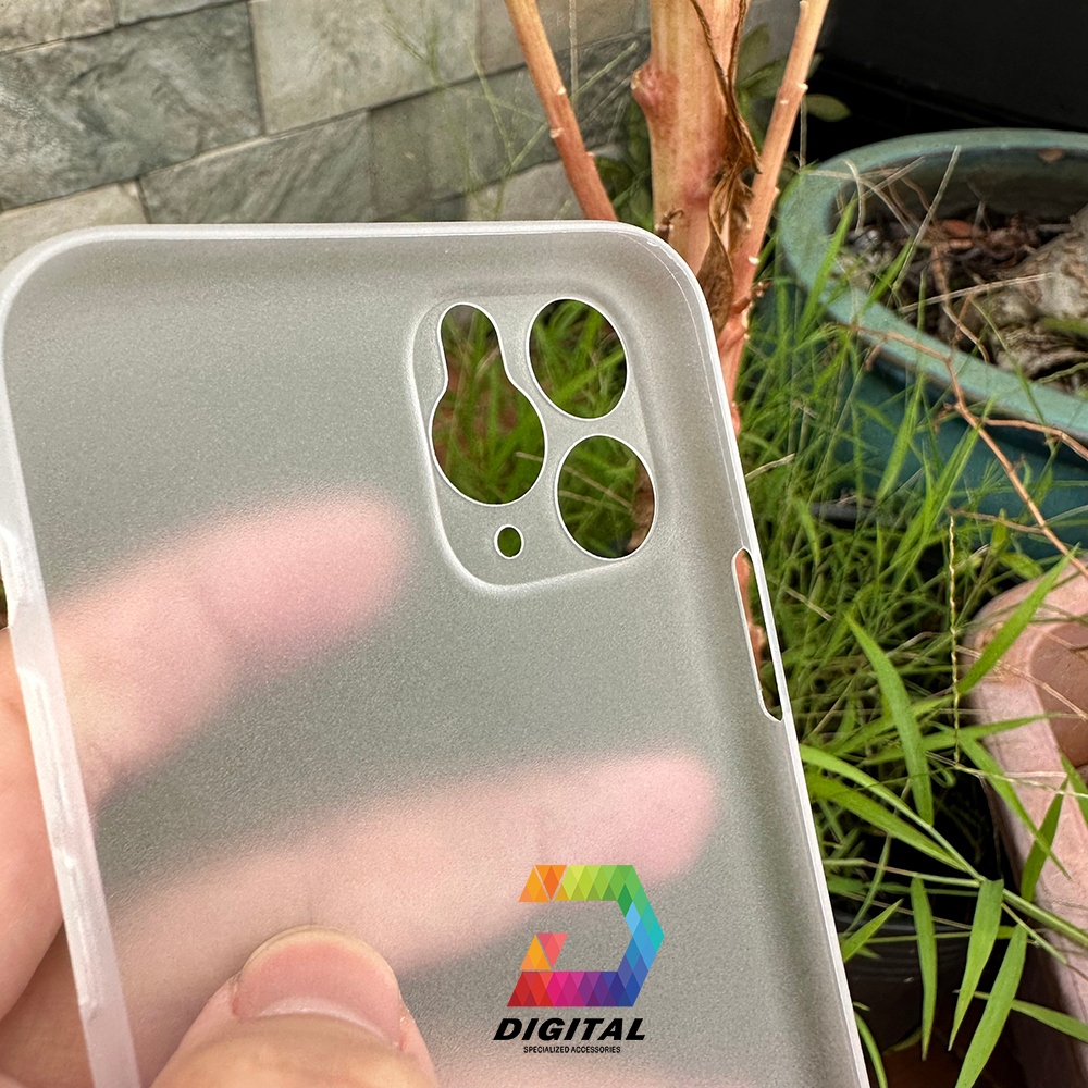 Combo 2 Ốp Lưng Trong Nhám Unibody iPhone 11 PRO Siêu Mỏng