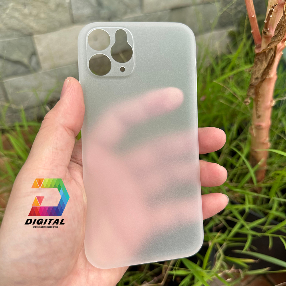 Combo 2 Ốp Lưng Trong Nhám Unibody iPhone 11 PRO Siêu Mỏng