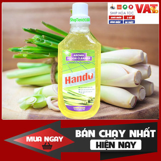 Nước lau sàn đậm đặc siêu sạch Hando 1L Hương xả