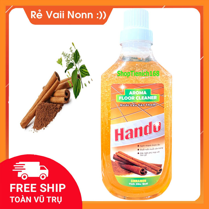 Nước lau sàn đậm đặc siêu sạch Hando 1L Nhiều hương