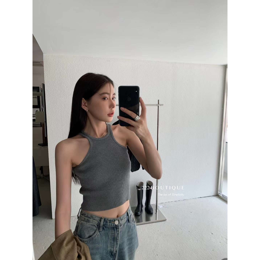 Áo xát nách croptop khoét sâu LC H0992