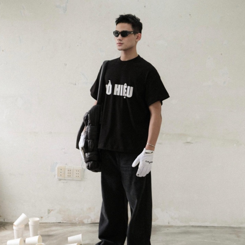 Áo form BOXY FIT chữ “ĐỒ HIÊU” - 100% cotton 300GSM  - chính hãng THBBRAND