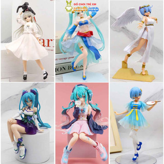 Mô Hình Nhân Vật Anime Nữ Sora, Miku Hatsune, Rem, Sony, Xinh Xắn, Đáng Yêu, Dùng Trang Trí Kệ Sách, Bàn Vi Tính