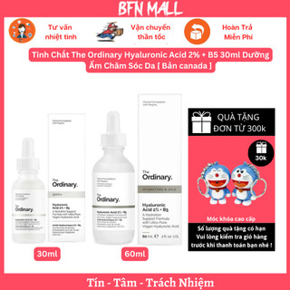 Tinh chất the ordinary hyaluronic acid 2% + b5 30ml dưỡng ẩm chăm sóc da