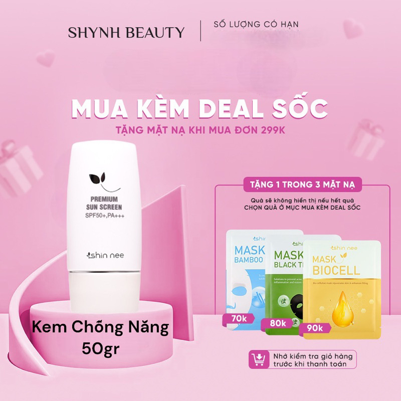 KEM CHỐNG NẮNG Shin Nee BẢO VỆ DA NHẠY CẢM