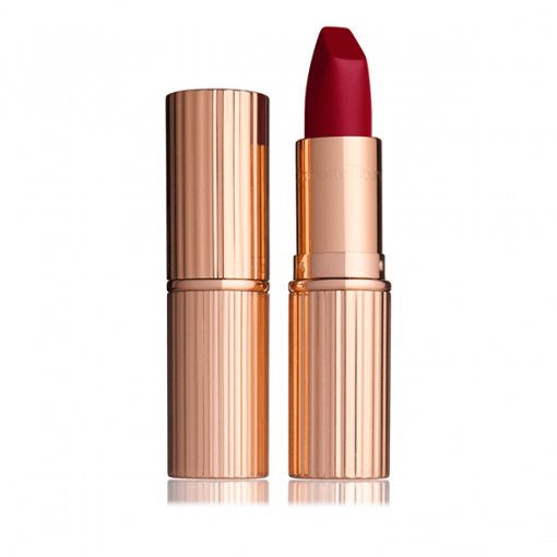 Son Charlotte Tilbury Matte Revolution màu Red Carpet Red - Đỏ Ruby