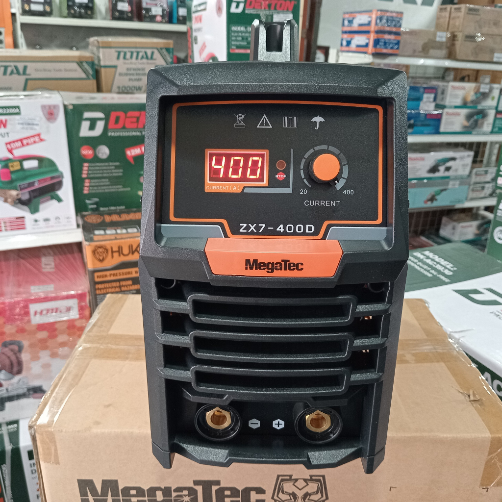 Máy hàn que MegaTec - ZX7-400D  máy hàn điện tử chính hãng bảo hành 2 năm