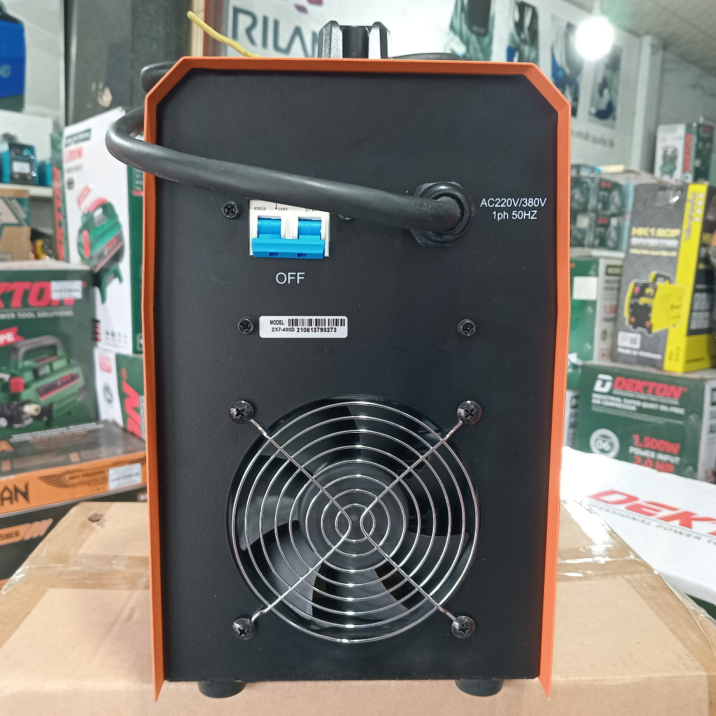 Máy hàn que MegaTec - ZX7-400D  máy hàn điện tử chính hãng bảo hành 2 năm