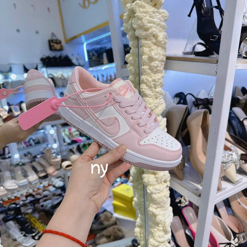 Giày thể thao nữ jodan hồng- Hàng QC cao cấp