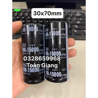 Tụ nguồn 15000uf điện áp 80v/100v/125v