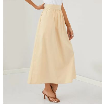 Chân váy maxi xếp li tiệc tối trang trọng váy xoè Celmia