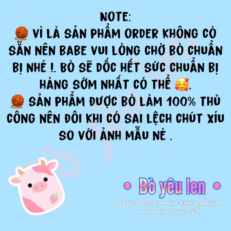 Bọc Chìa Khoá Vô Tri Bằng Len - Handmade 🧶