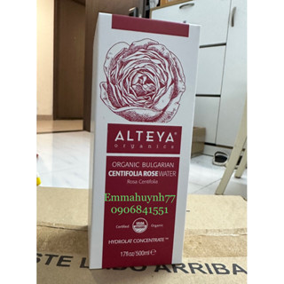 <<SALE>> Alteya Nước Hoa hồng hữu cơ chai 500mL