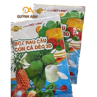 Bột rau câu con cá dẻo Hiệp Long (hộp 12 gói)