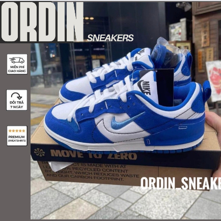 GIÀY SB dunk disrupt2 xanh dương lai au [ FULL BOX + FREE SHIP ]