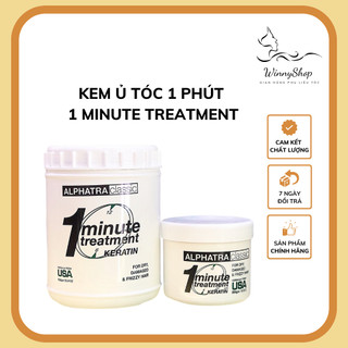 Kem hấp dầu - ủ tóc, phục hồi tóc 1 phút alphatra classic 1 minute 500gr - 1500gr