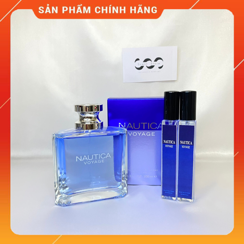 Nước hoa chiết Nautica Voyage 10ml - 20ml mẫu thử cho nam, nữ, lưu hương thơm lâu giá rẻ
