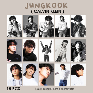 Bộ Ảnh Dán Tường Jungkook BTS Seven Concept Calvin Klein Photoshot Photo Prints Trang Trí