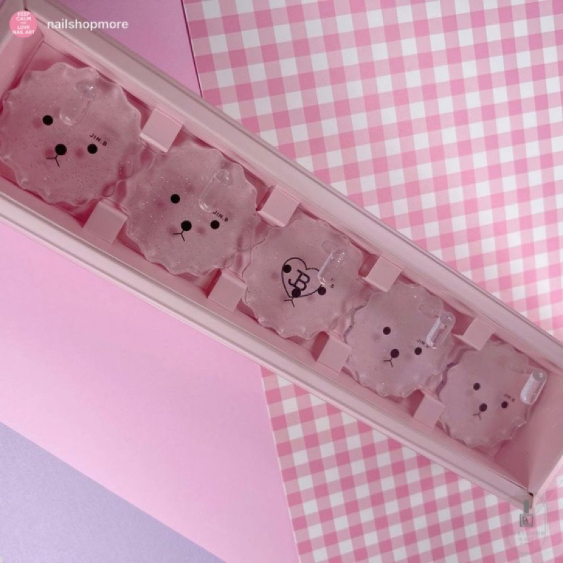 Jin.b tip standart Đế gắn móng tip vẽ nail
