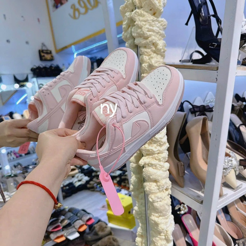 Giày thể thao nữ jodan hồng- Hàng QC cao cấp