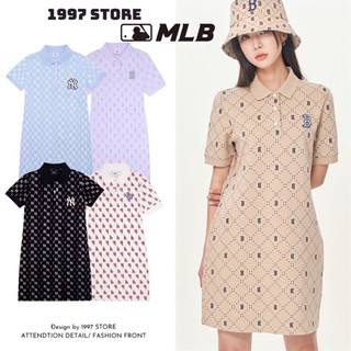 Váy polo nữ nhiều màu thêu logo họa tiết hàng xuất siêu xinh