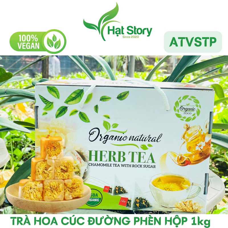 1Kg Trà Hoa Cúc Đường Phèn, Thơm, Ngon