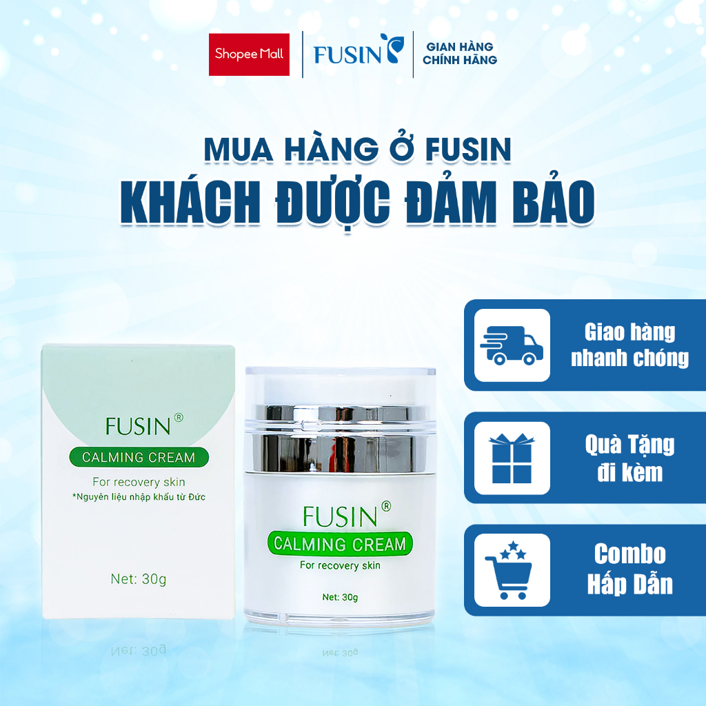 Kem dưỡng ẩm, làm dịu da FUSIN CALMING CREAM phục hồi da bị hư tổn, cho làn da mềm mịn và khỏe mạnh | BigBuy360 - bigbuy360.vn