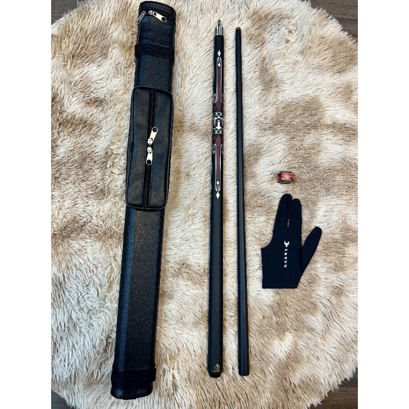 Gậy Bida Cacbon HCTQ Chuyên Nghiệp - Cơ bida Cacbon full đen
