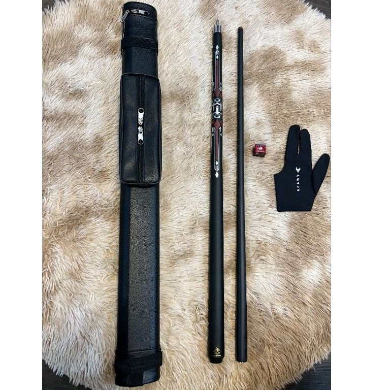 Gậy Bida Cacbon HCTQ Chuyên Nghiệp - Cơ bida Cacbon full đen