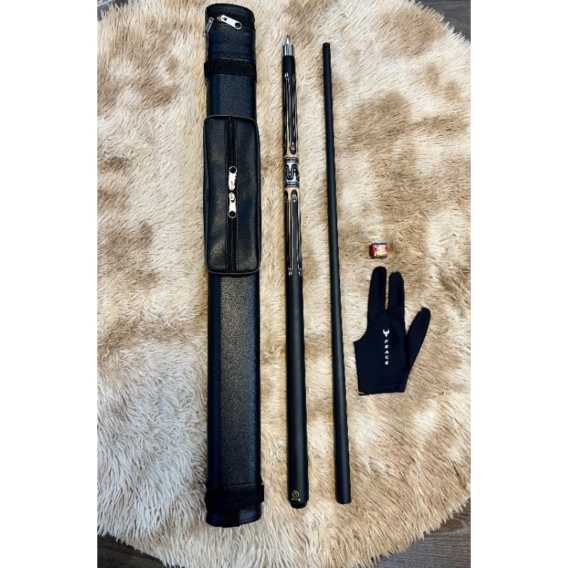 Gậy Bida Cacbon HCTQ Chuyên Nghiệp - Cơ bida Cacbon full đen