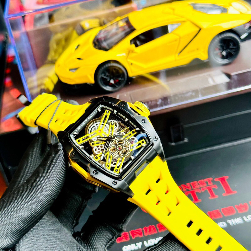 Đồng hồ nam dây cao su Bonest Gatti Ghost BG5502-A3