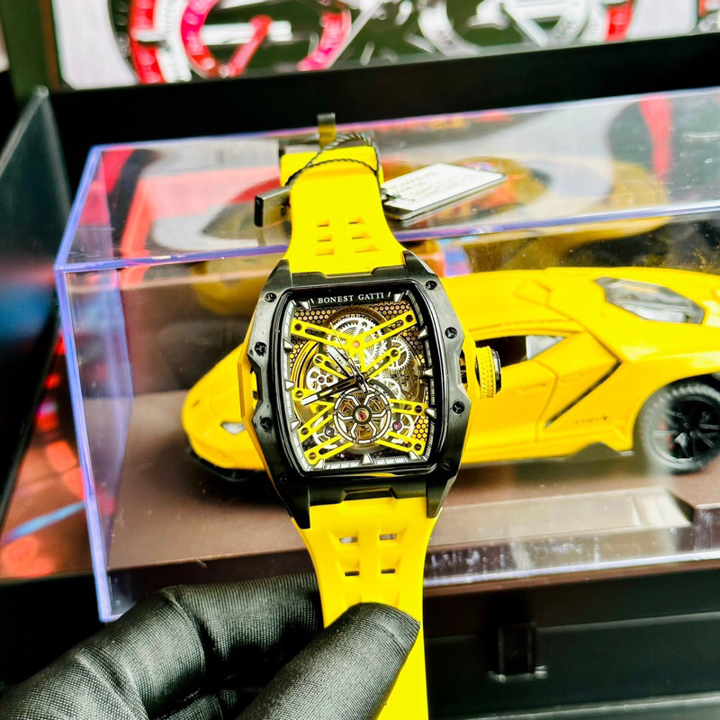 Đồng hồ nam dây cao su Bonest Gatti Ghost BG5502-A3