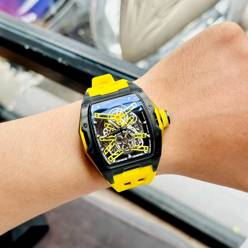 Đồng hồ nam dây cao su Bonest Gatti Ghost BG5502-A3