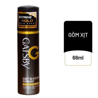 Gôm Xịt Tóc Gatsby Set & Keep Spray Super Hard 66ml/250ml