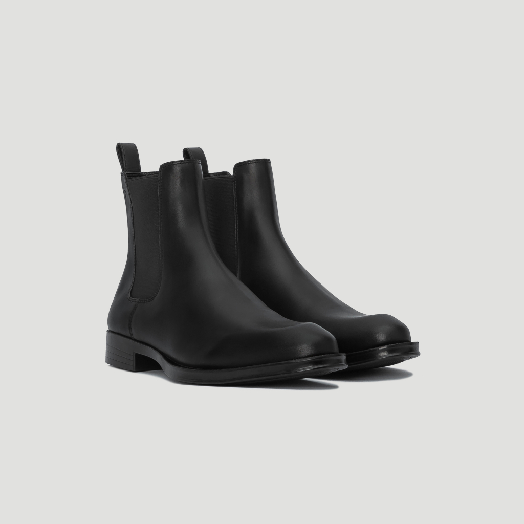 Giày Boot nam THE GENT WOLF Chelsea Boot - Black