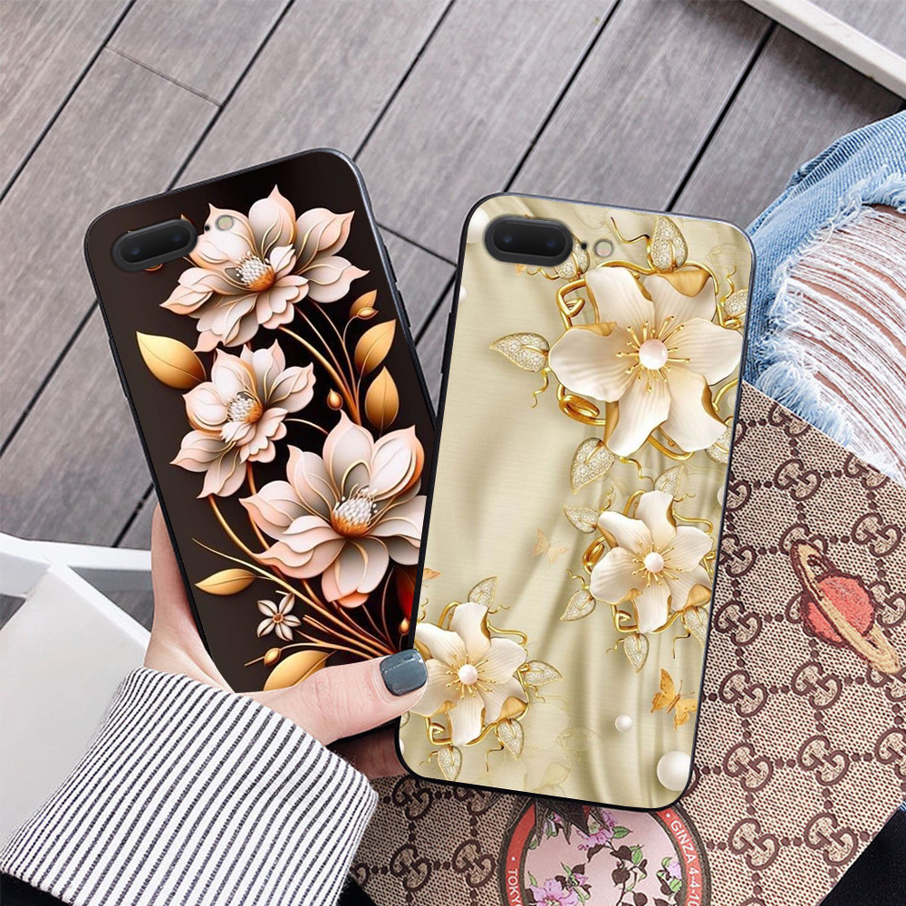 Ốp lưng Iphone 7 Plus / ip 8 Plus in hình hoa siêu đẹp