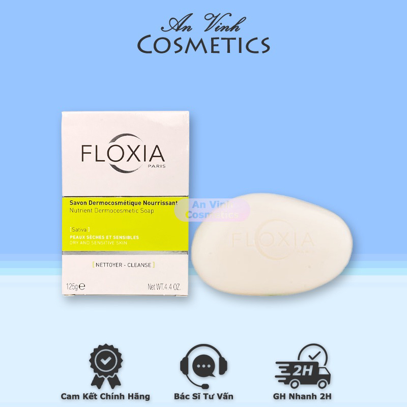 - Chính hãng Cty - Xà bông cho da khô và nhạy cảm Floxia Nutrient Dermocosmetic Soap