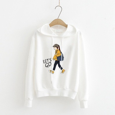 Áo hoodie cho bé gái size đại thời trang trẻ em thu đông BEESHOP D23036