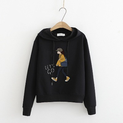 Áo hoodie cho bé gái size đại thời trang trẻ em thu đông BEESHOP D23036