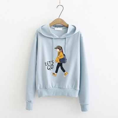 Áo hoodie cho bé gái size đại thời trang trẻ em thu đông BEESHOP D23036