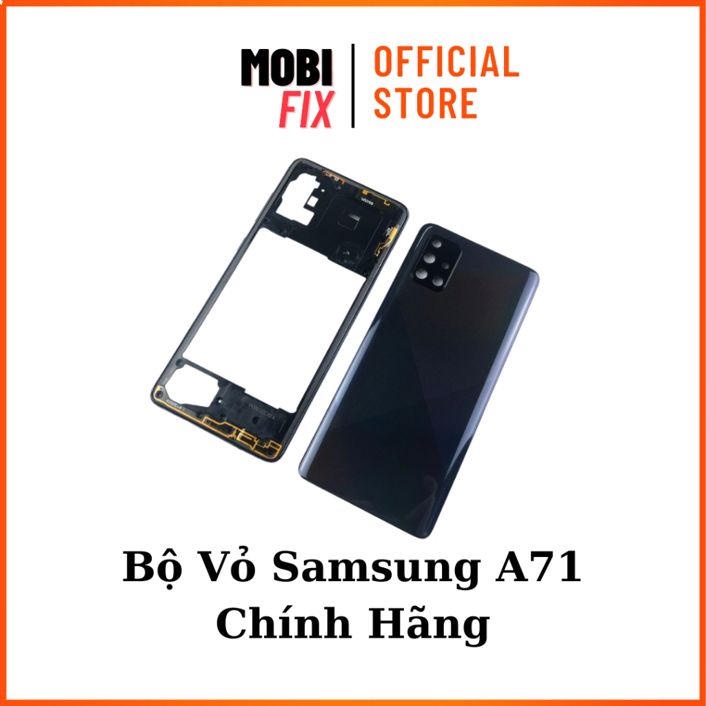 Full Bộ Vỏ, Sườn Samsung A71 / A715 2020 NEW Chính Hãng